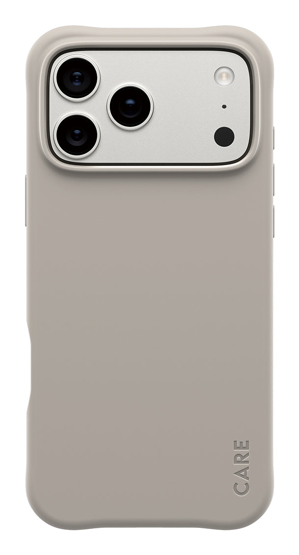 PanzerGlass Backcover CARE Samba – für Apple iPhone 17 Pro Max – beige – TPU, MagSafe-kompatibel