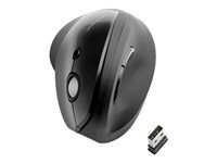 Kensington Pro Fit Ergo Ergonomische Maus – kabellos, vertikal, schwarz