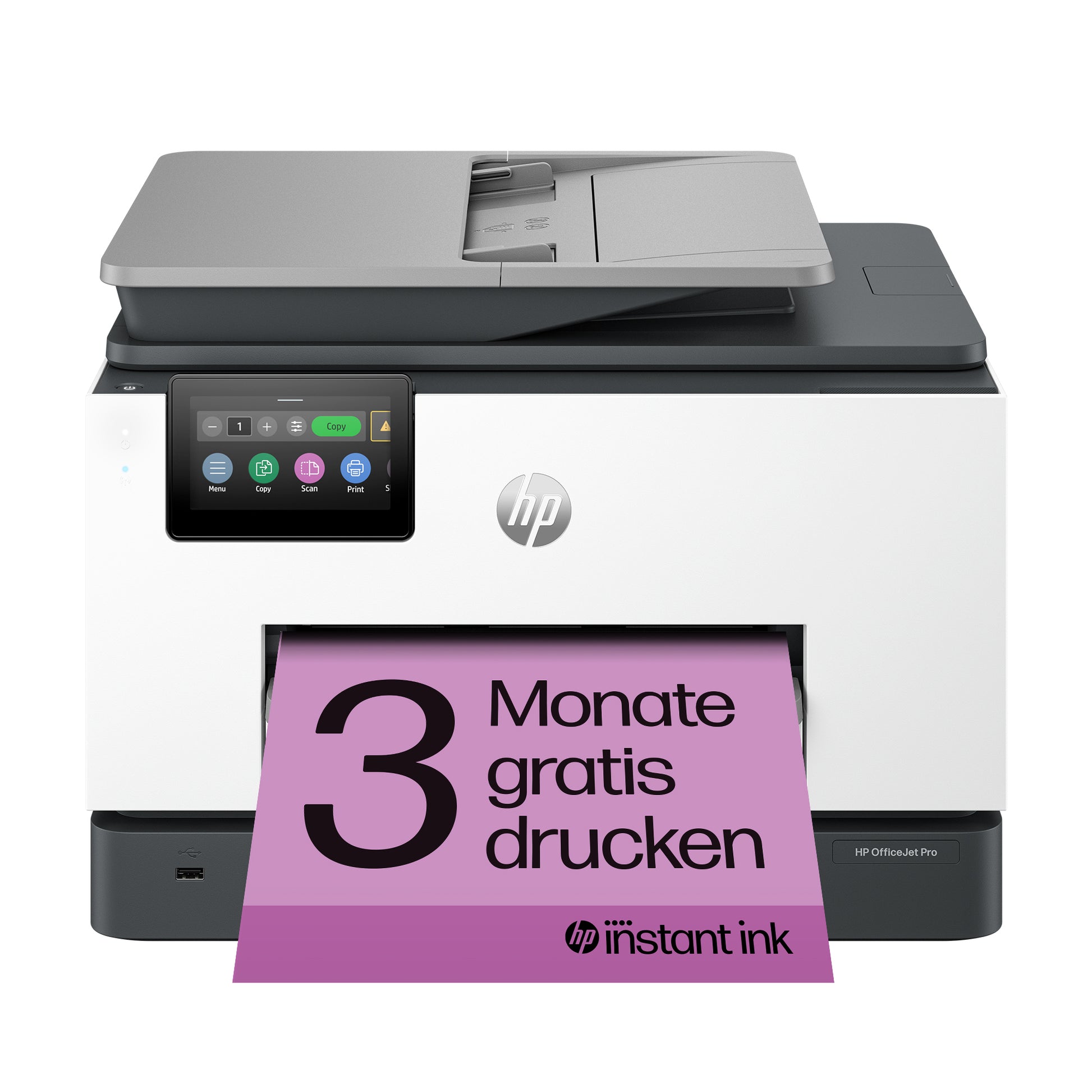 HP OfficeJet Pro 9135e – Farbtintenstrahl-Multifunktionsdrucker, A4, 4-in-1, Duplex, ADF, WLAN/LAN, AirPrint