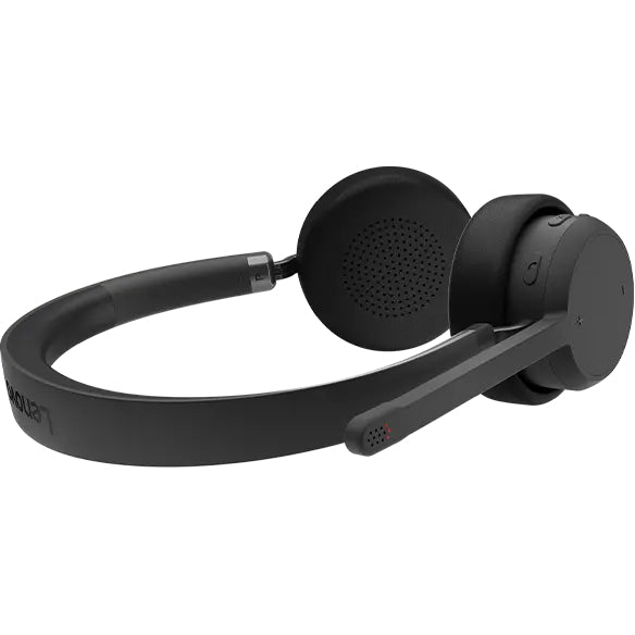 Lenovo Kabelloses Stereo-Headset – Bluetooth, Schwarz