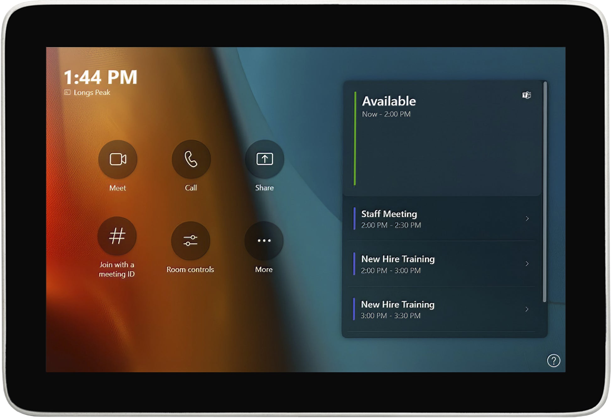 Poly GC8 – Touchpanel
