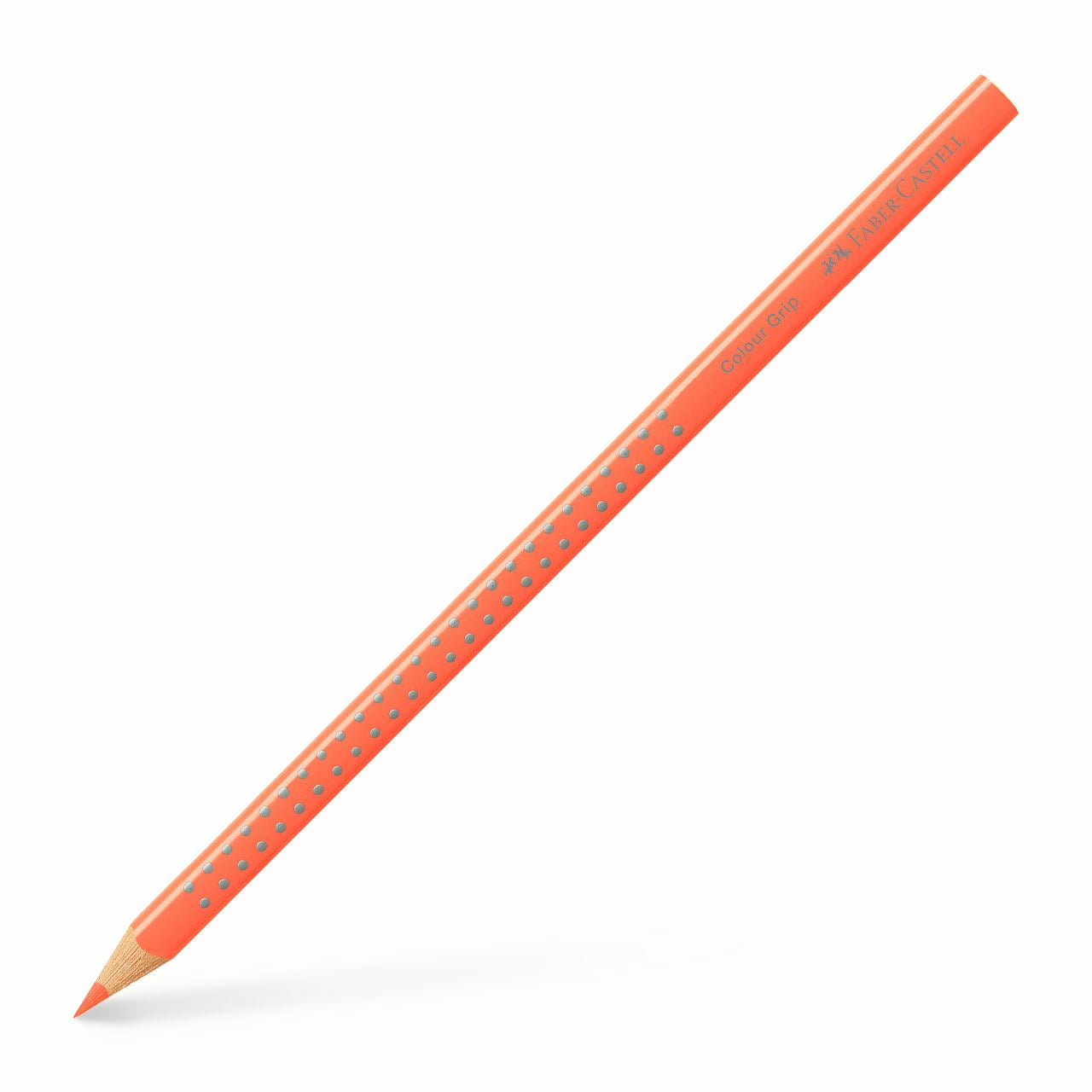 Faber-Castell Buntstift Colour Grip – Aquarell, Dreikant, Einzelstift Orange