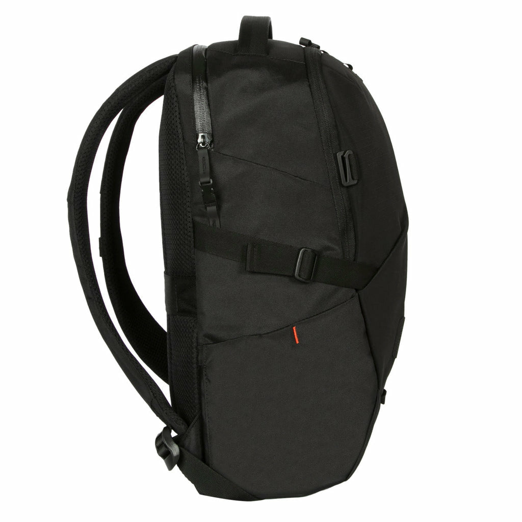 Targus Notebook-Rucksack Terra EcoSmart – für 16", 23 l, mit Regenabdeckung, Polyester – schwarz