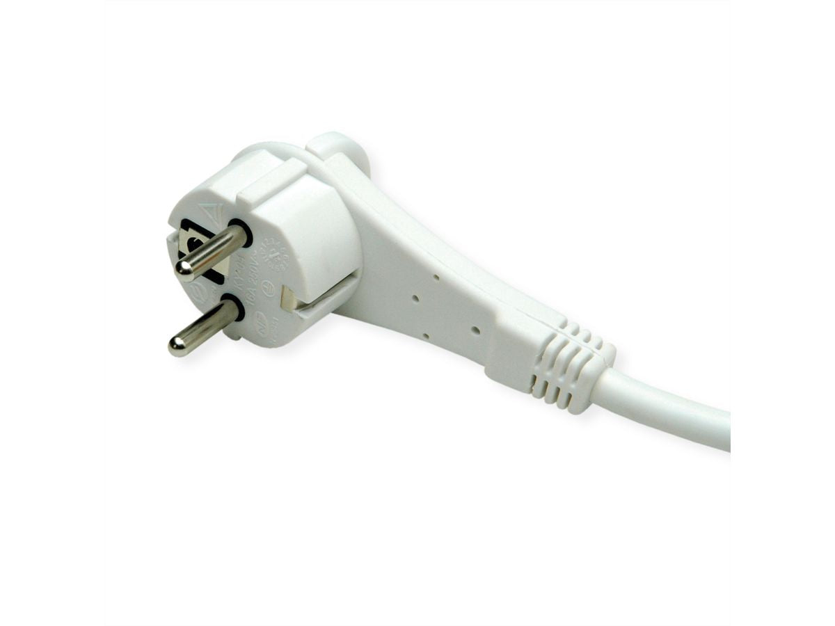 ROLINE Tischsteckdosenleiste, 4×Typ E (UTE), 1×USB‑A 5 V 2,4 A + 1×USB‑C 5 V 2,4 A, 1,5 m, mit Schalter – Blau