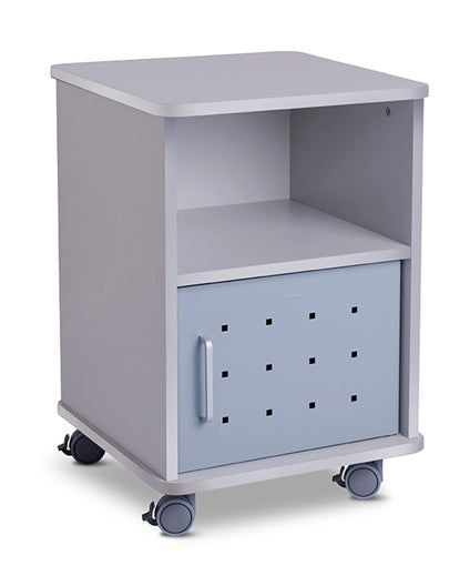 Rocada Druckerwagen – Melamin, Grau, 47 × 68 × 49 cm