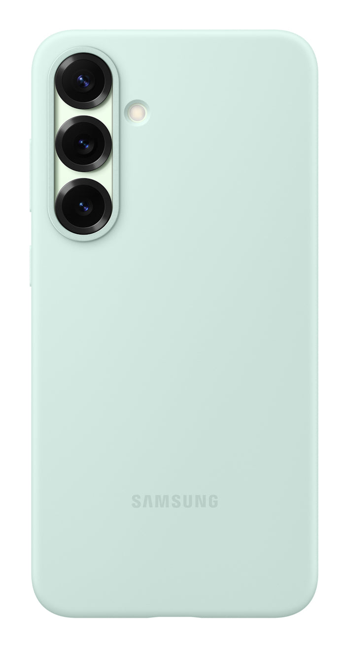 Samsung Backcover – für Samsung Galaxy S25+ – Mint – Silikon – stossfest, kratzresistent