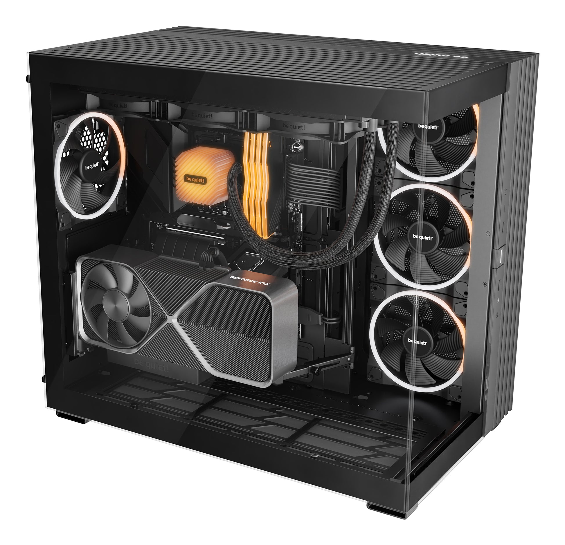be quiet! be quiet LIGHT BASE 900 DX – PC-Gehäuse – Full Tower, 8×Slots, GPU 49,5 cm, für ATX, EATX, micro ATX und andere