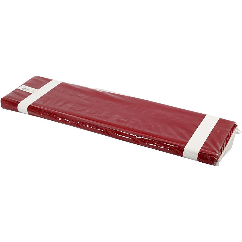 Creativ Company Stoff – rot – 145 cm × 10 m, Baumwolle