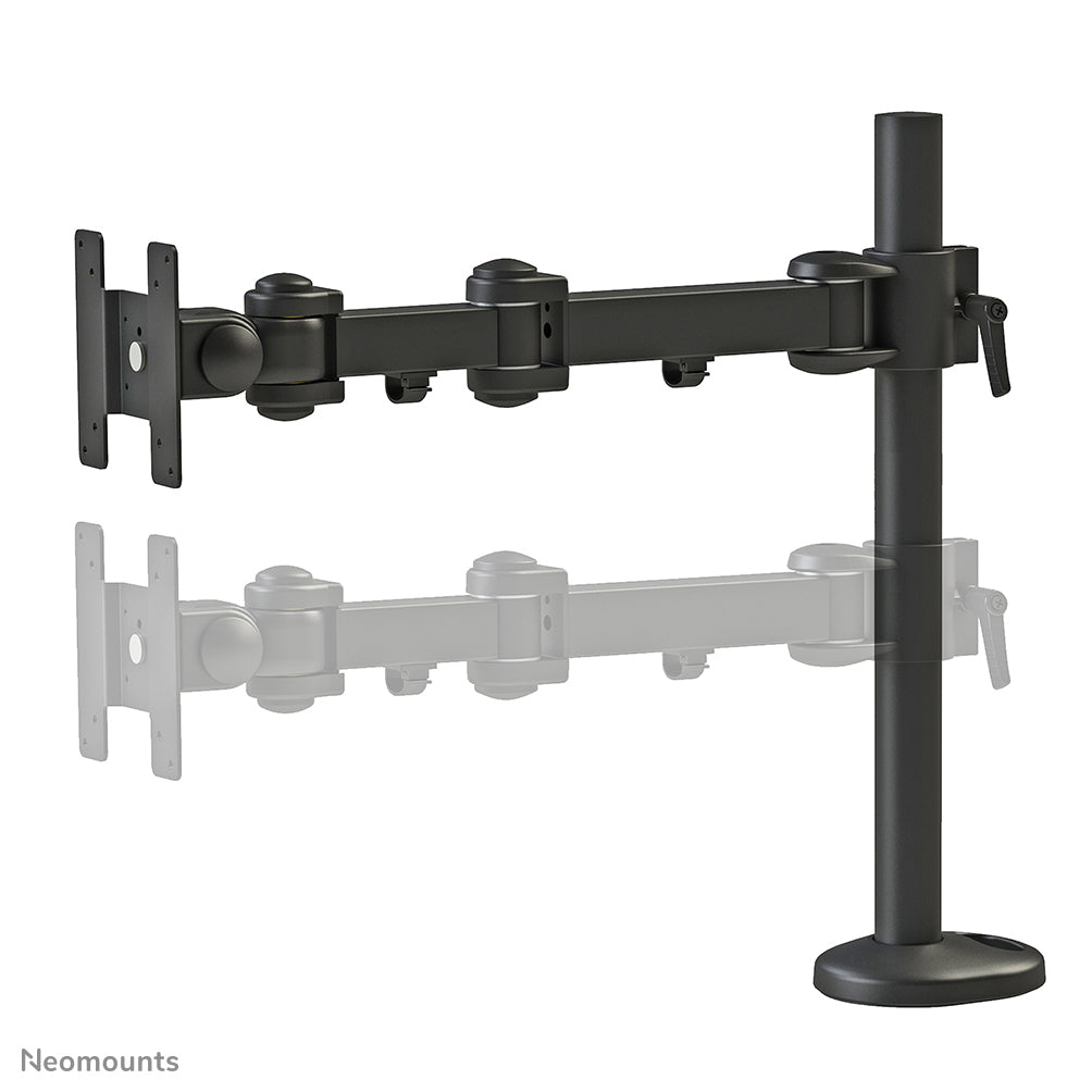 Neomounts FPMA FPMA-D960G – Monitorarm, Tischdurchführung, bis 30", VESA 75 × 75/100 × 100 mm, 12 kg, neigbar