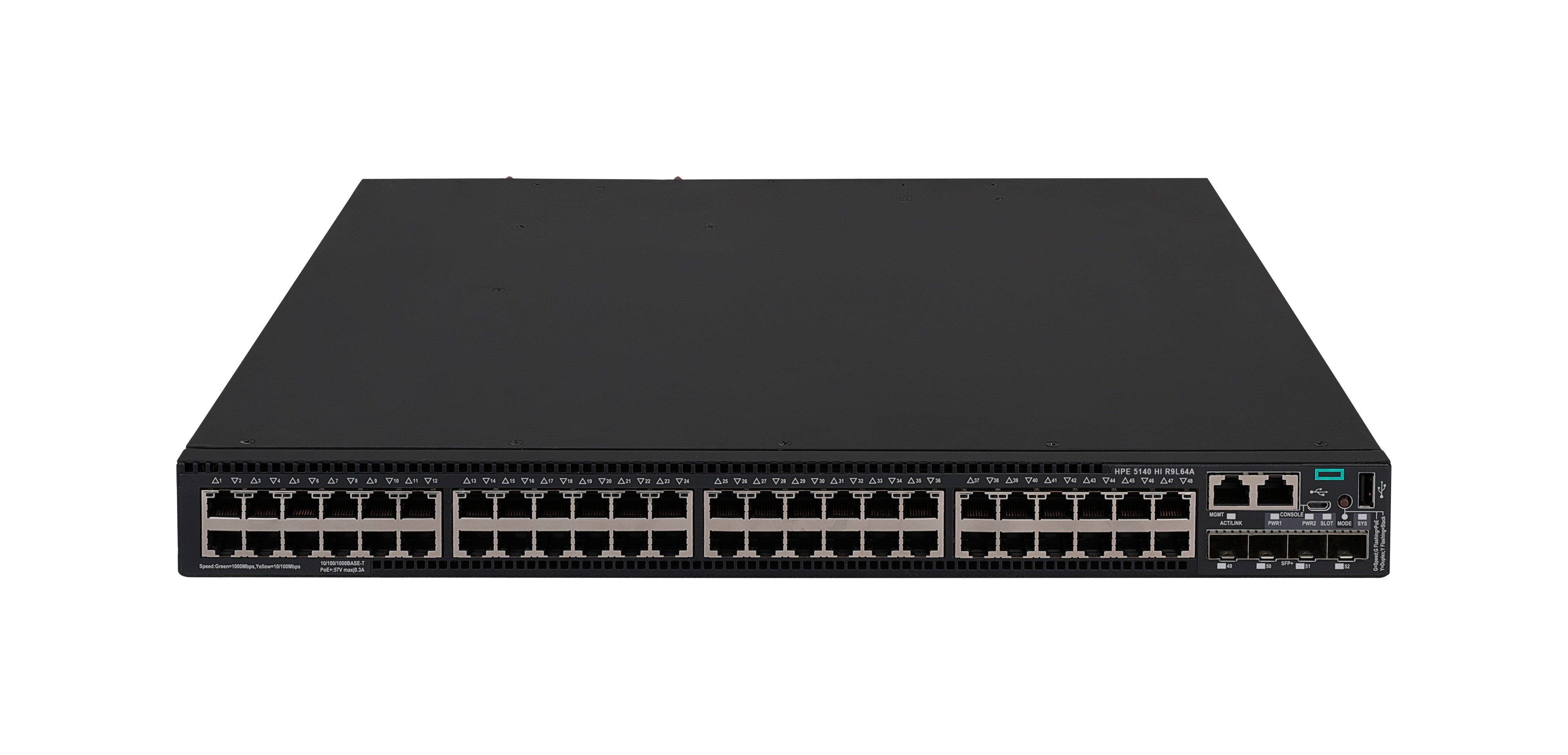 HPE 5140HI – Switch – 48× 1G, 4× SFP+, PoE+