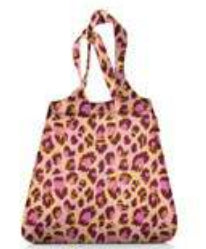 Reisenthel Stofftasche, Polyester, Motiv Smiley Leo Blush, 435×600×70 mm