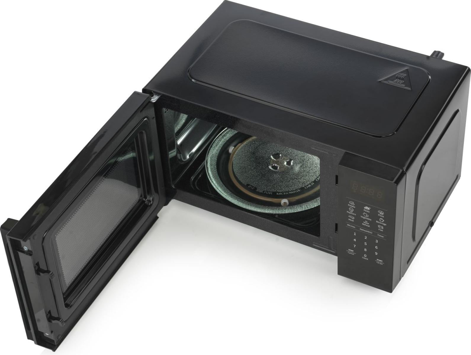 Hisense Solo-Mikrowelle H20MOBS4HI – 20 l, Inverter & Keramikboden, 700 W – schwarz