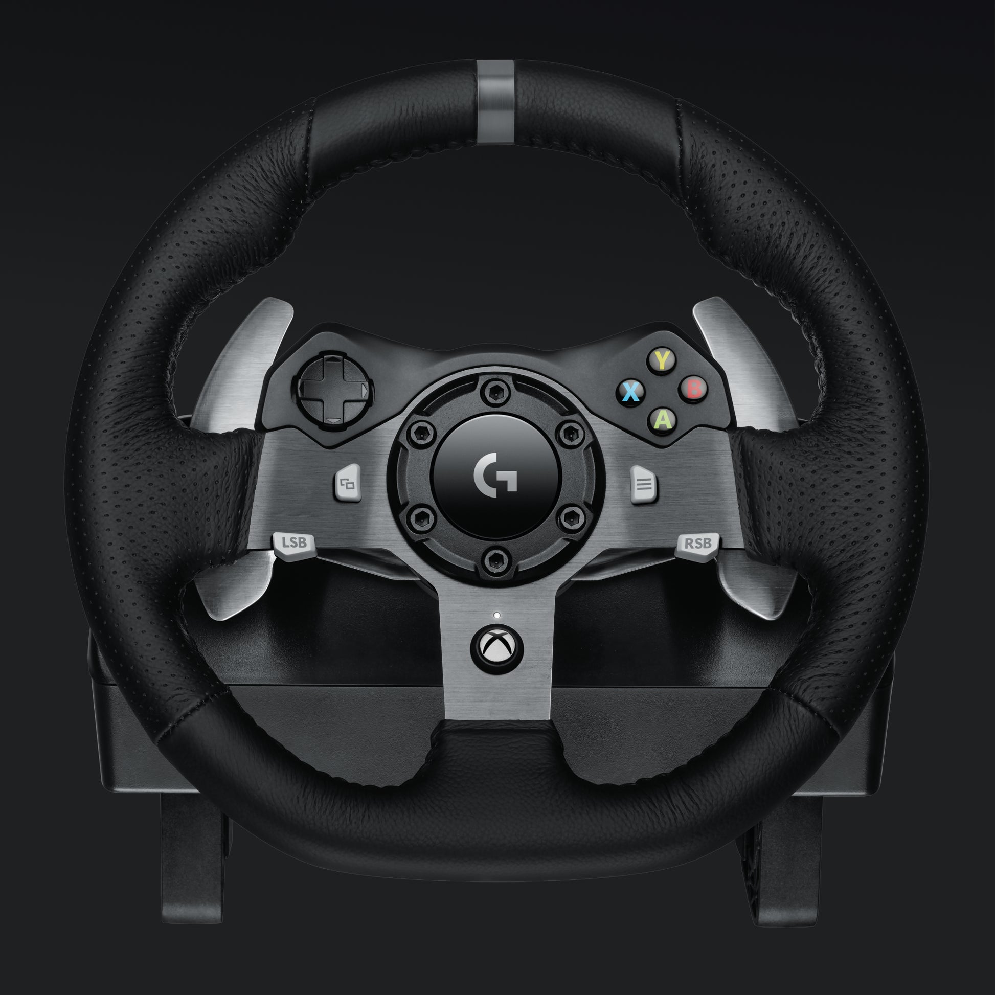 Logitech G G920 Driving Force – Lenkrad + Pedale – Kabelgebunden (USB‑A), Kraft-Rückmeldung, Schwarz