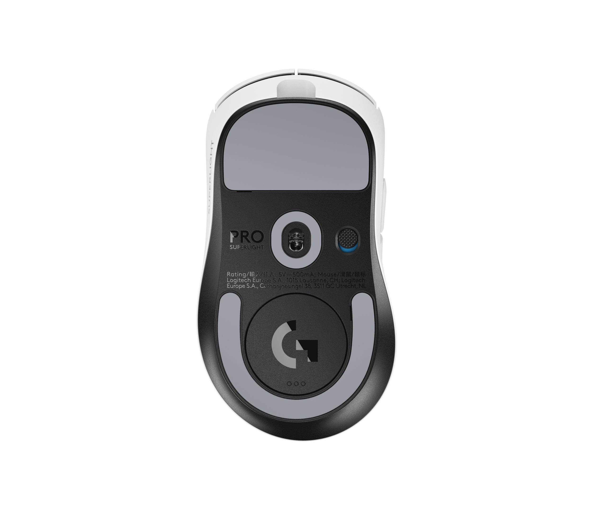 Logitech G PRO X SUPERLIGHT 2 DEX – Gaming-Maus – Kabellos (2,4 GHz), 44000 DPI, Rechts, Weiss