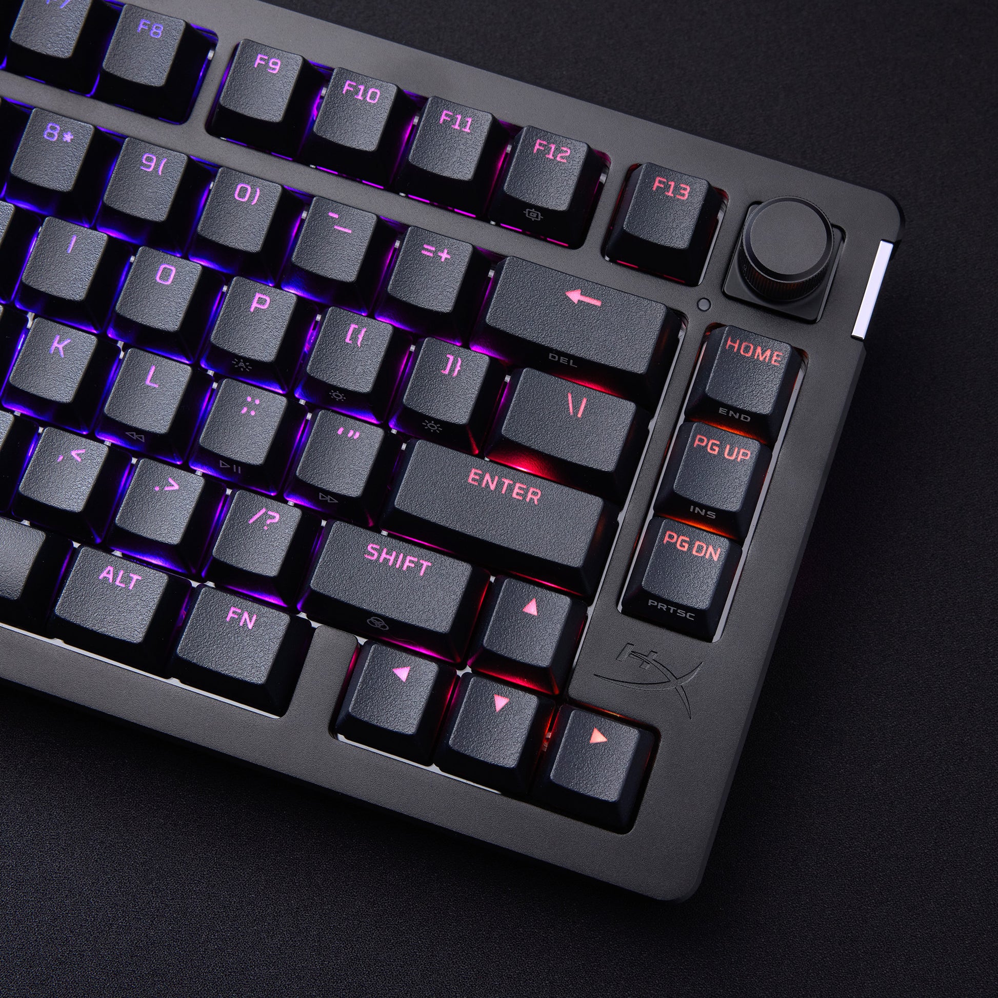 HyperX Alloy Rise 75 – Tastatur, kabelgebunden (USB-A), CH-Layout (DE-CH), 75%, mechanisch (HyperX Linear)