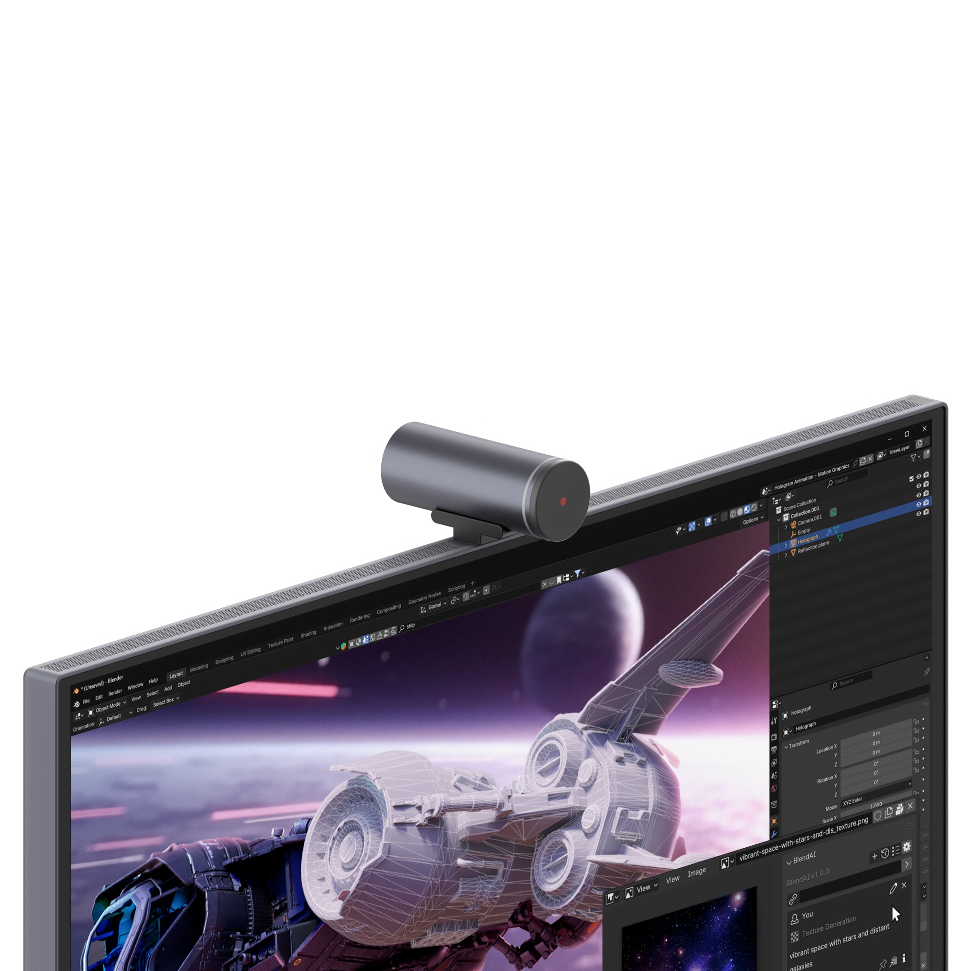 Lenovo Yoga Pro 27UD-10 – 26,5", 3840 × 2160 (4K), OLED, 120 Hz, Webcam, DisplayHDR 400
