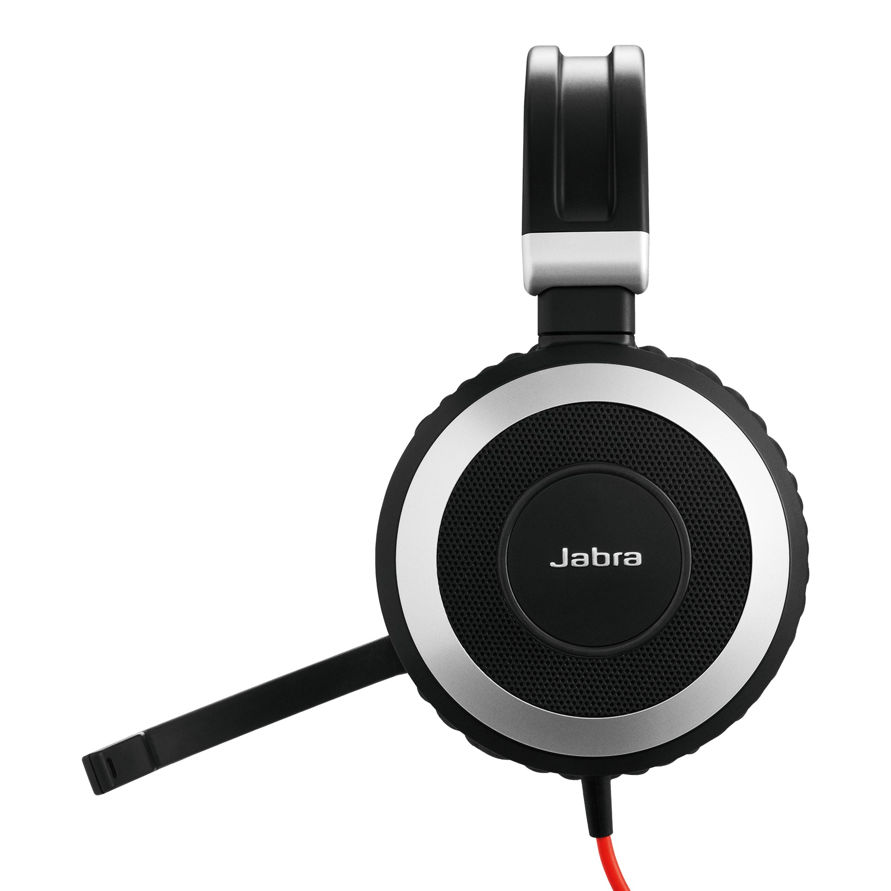 Jabra Evolve 80 MS – Duo Headset – kabelgebunden, Bluetooth, ANC – schwarz – für Microsoft Teams