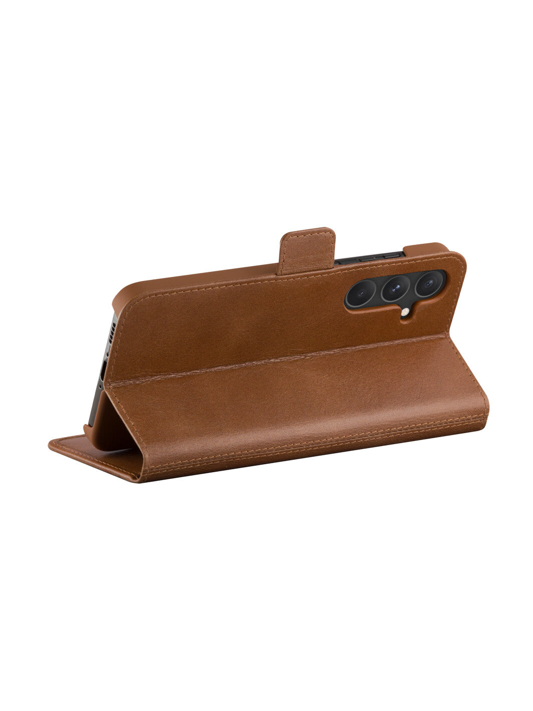 dbramante1928 Copenhagen – Wallethülle – für Samsung Galaxy S24+, mit Ständer, 3 Kartenfächer, Leder, Beige