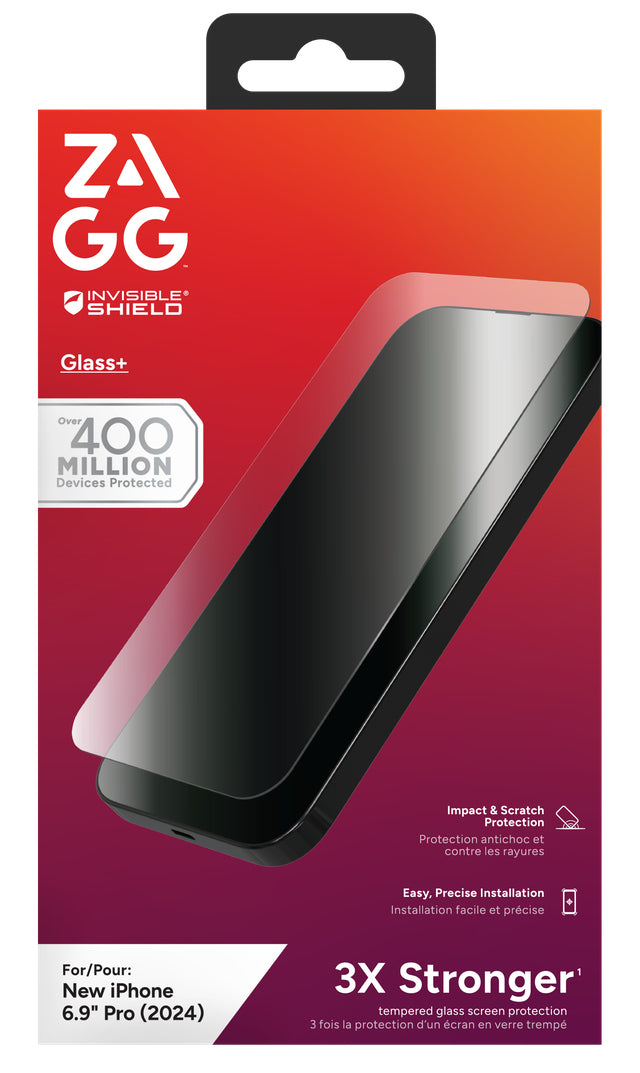 ZAGG Displayschutzglas Glass Elite – für Apple iPhone 16 Pro