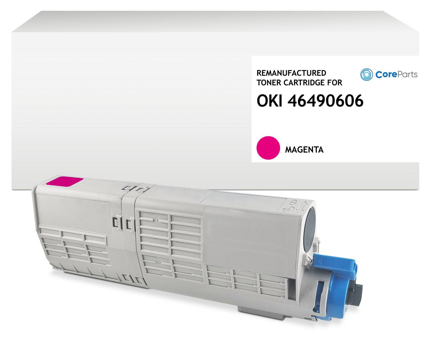 CoreParts Toner – Magenta, 6000 Seiten – für OKI