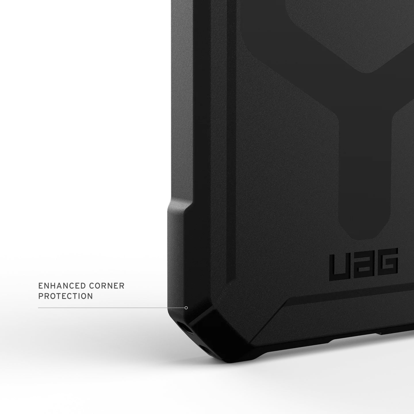 Urban Armor Gear UAG Essential Armor MS Rückcover – für Apple iPhone 16e, MagSafe, Kunststoff, schwarz, bis 4,6 m sturzsicher