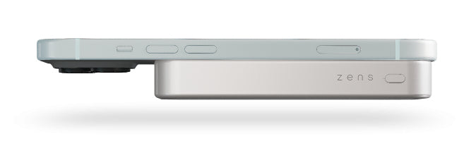 ZENS Powerbank Pro1 Slim – 10'000 mAh, Qi2, Weiss