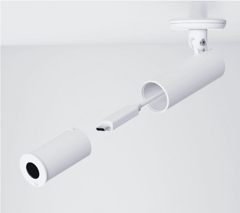 Ubiquiti Linse – 22,8 × 43,5 mm – Wandmontage, Innen – Aluminium, Polycarbonat – Weiss