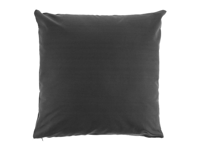 COCON Kissenbezug Baumwolle – 50 × 50 cm, Anthrazit, Reissverschluss