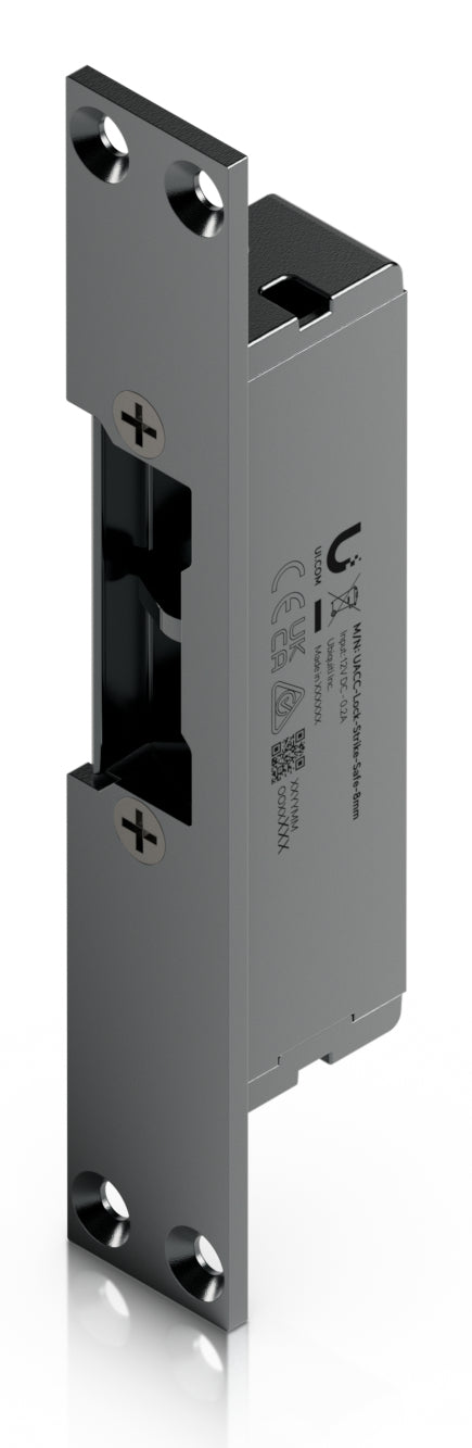 Ubiquiti UACC Lock Strike Safe 8mm – 12 V, Edelstahl/Zink, für UA Hub Tür, EAH-8, UA Hub Tür Mini
