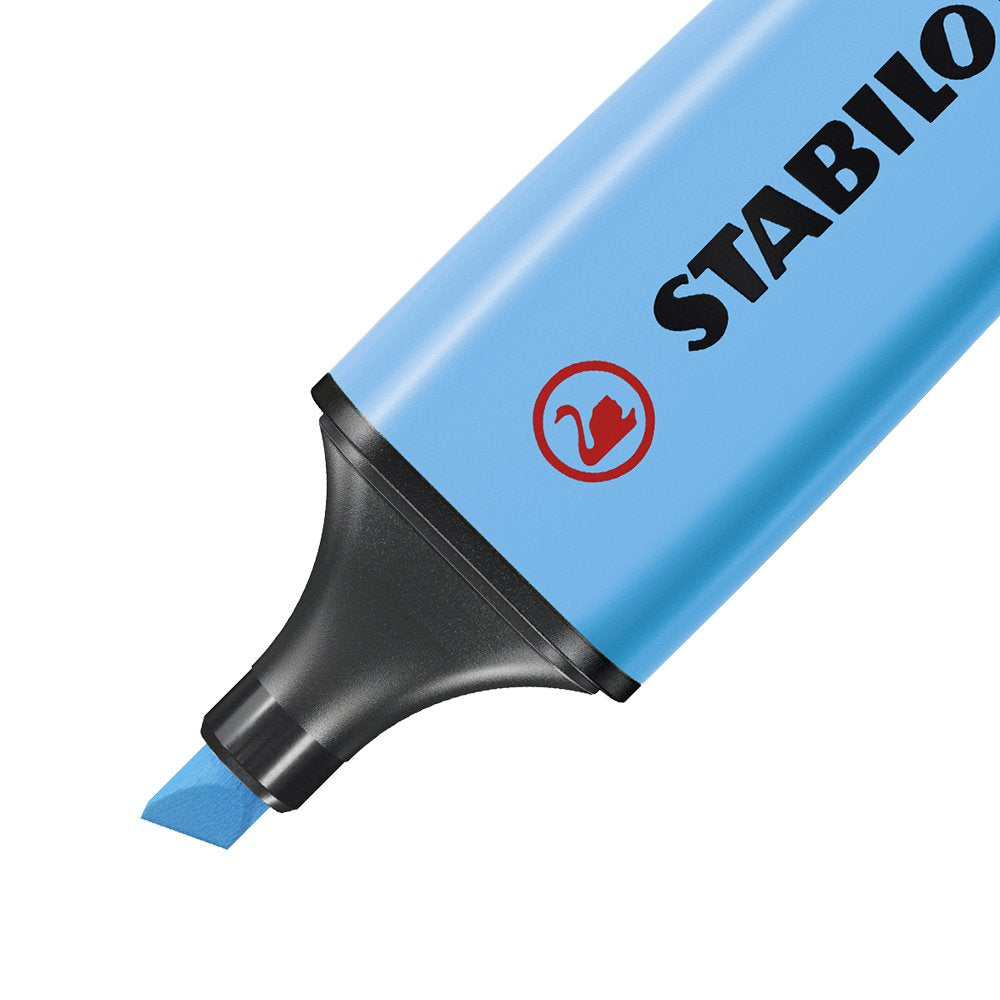 STABILO BOSS Original Textmarker Blau – Keilspitze, 2–5 mm, nachfüllbar