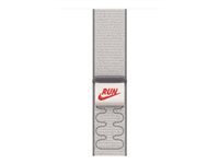 Apple Nike Sport Loop – Armband – für Apple Watch 46 mm, Grau, One Size