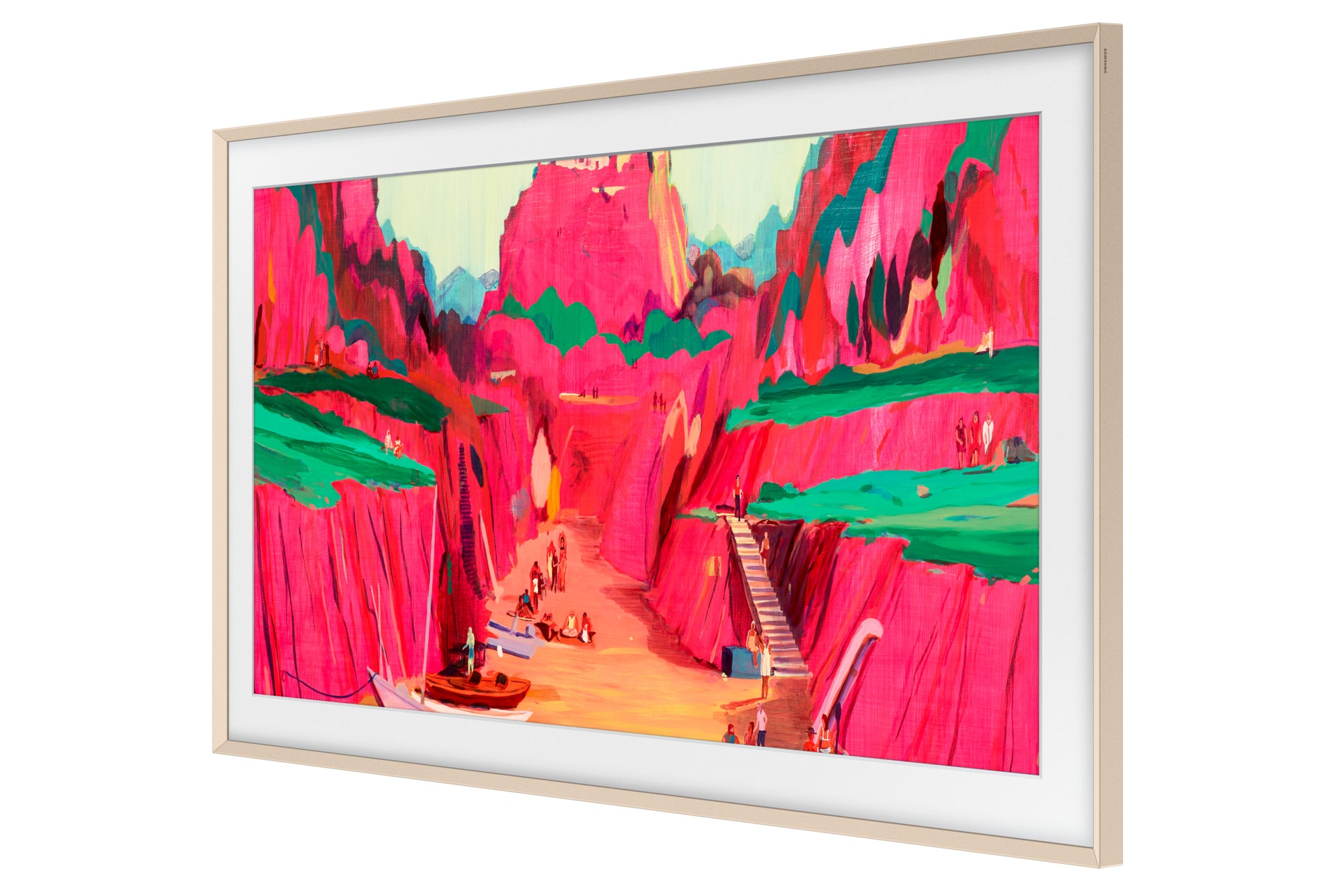 Samsung Rahmen für FRAME Pro – VG-SCFF65SGMXC, 65", Sand Gold