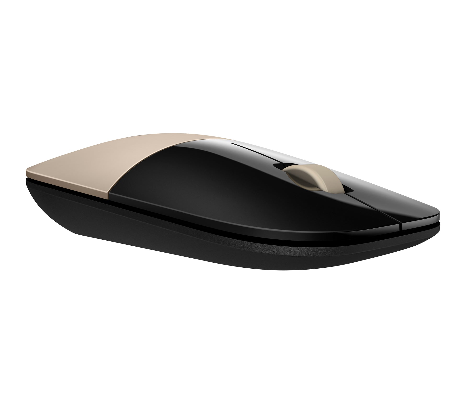 HP Z3700 – Maus – Kabellos (2,4 GHz), 1200 DPI, beidhändig, Gold