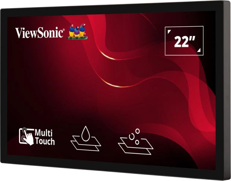 Viewsonic XF2230 – Open-Frame Touchdisplay 21,5" – 1920 × 1080 (Full HD), PCAP, HDMI/DP/VGA