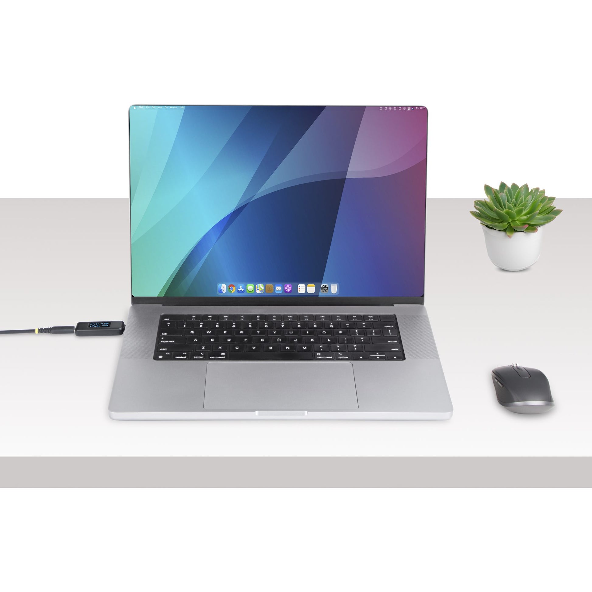 StarTech.com USB-C-Leistungstester – 4,5–50 V, bis 6,5 A, 240 W, OLED, für USB-C PD, Schwarz