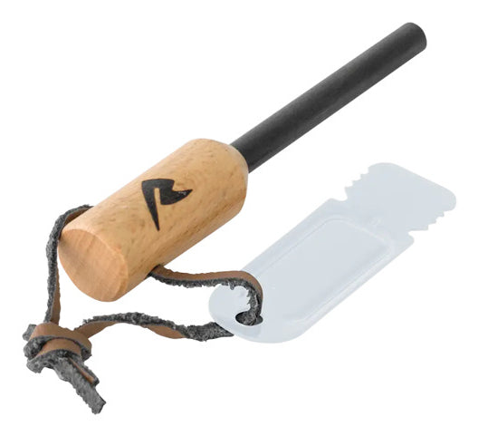Robens Feueranzünder – wasserfest – Ø 19 mm × 120 mm – Bambus, Silber – 48 g – 1 Stk.