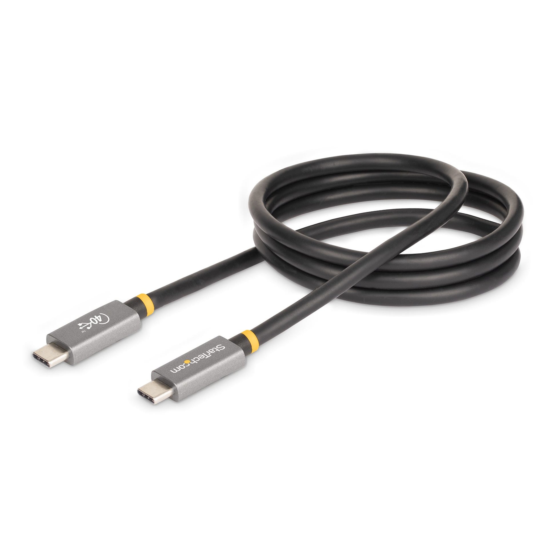 StarTech.com USB-C auf USB-C Kabel – USB4 40 Gbit/s – 1 m – PD 100 W – 8K/120 – USB-IF zertifiziert