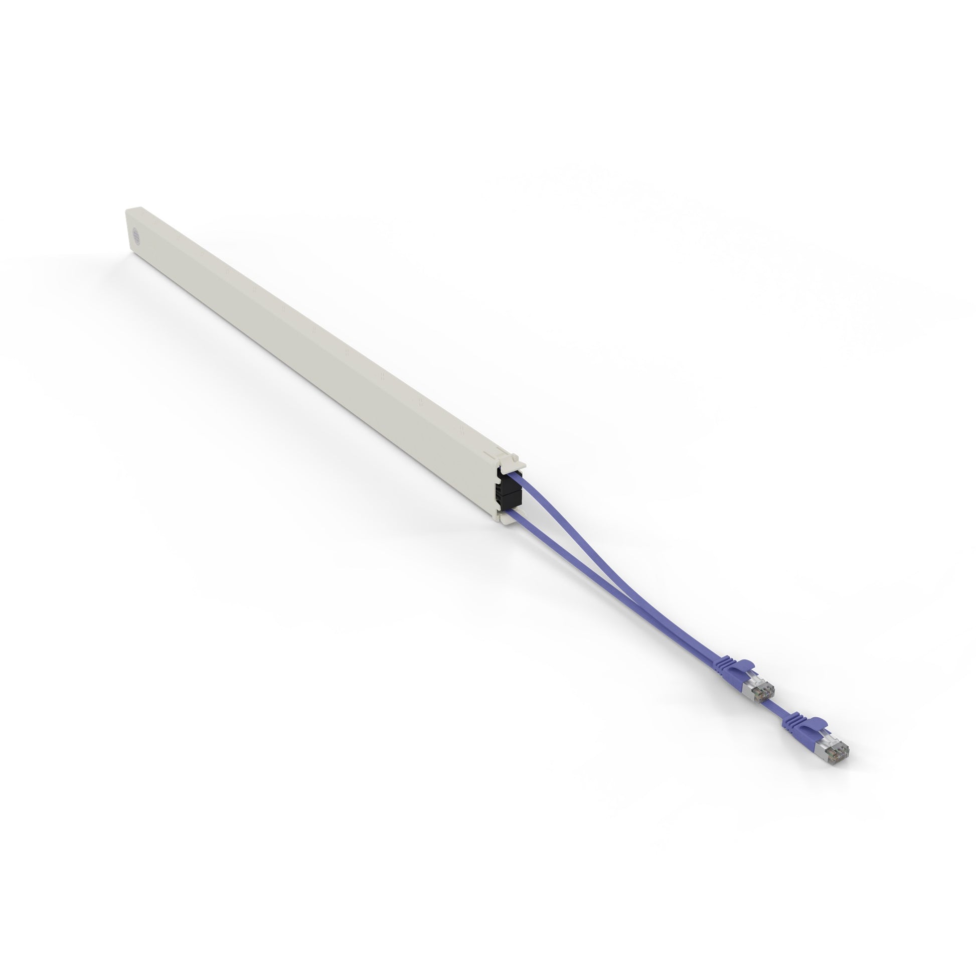 patchbox.one Patchkabel – Cat6a U/FTP (STP), 2,5 m, Violett, RJ-45