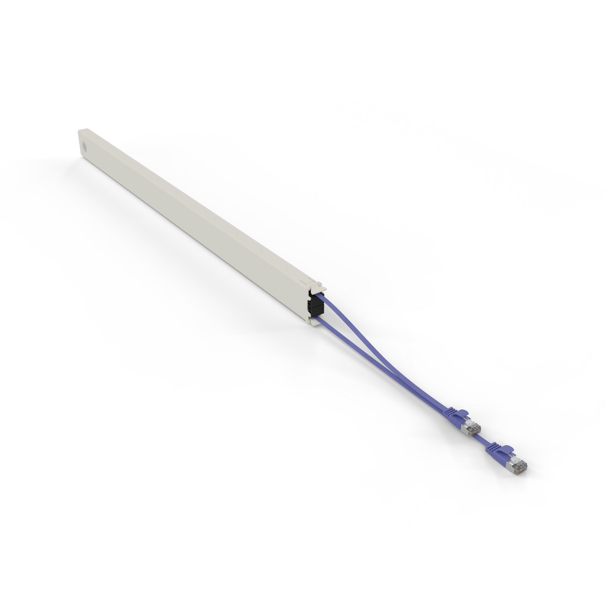 patchbox.one Patchkabel – Cat6a U/FTP (STP), 2,5 m, Violett, RJ-45