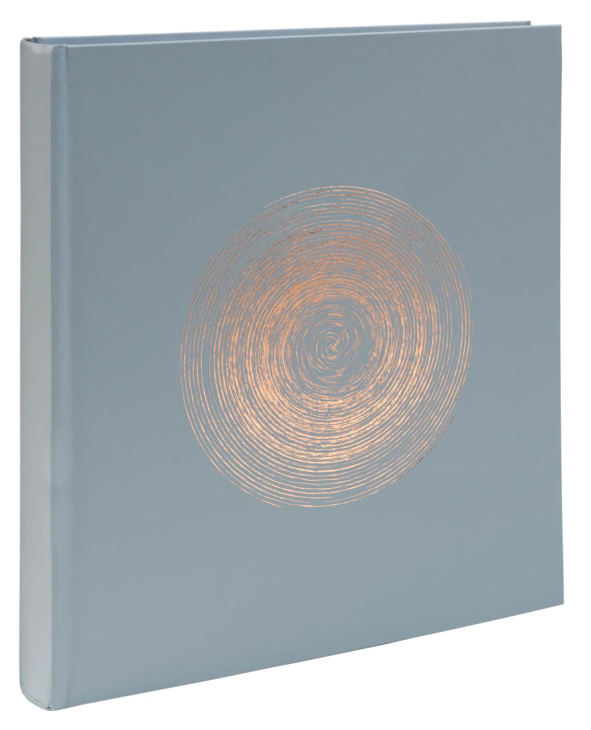 Exacompta Ellipse Fotoalbum – 29 × 32 cm, Hardcover, 60 Seiten, weisse Seiten, grau, für Fotos 10 × 15 cm