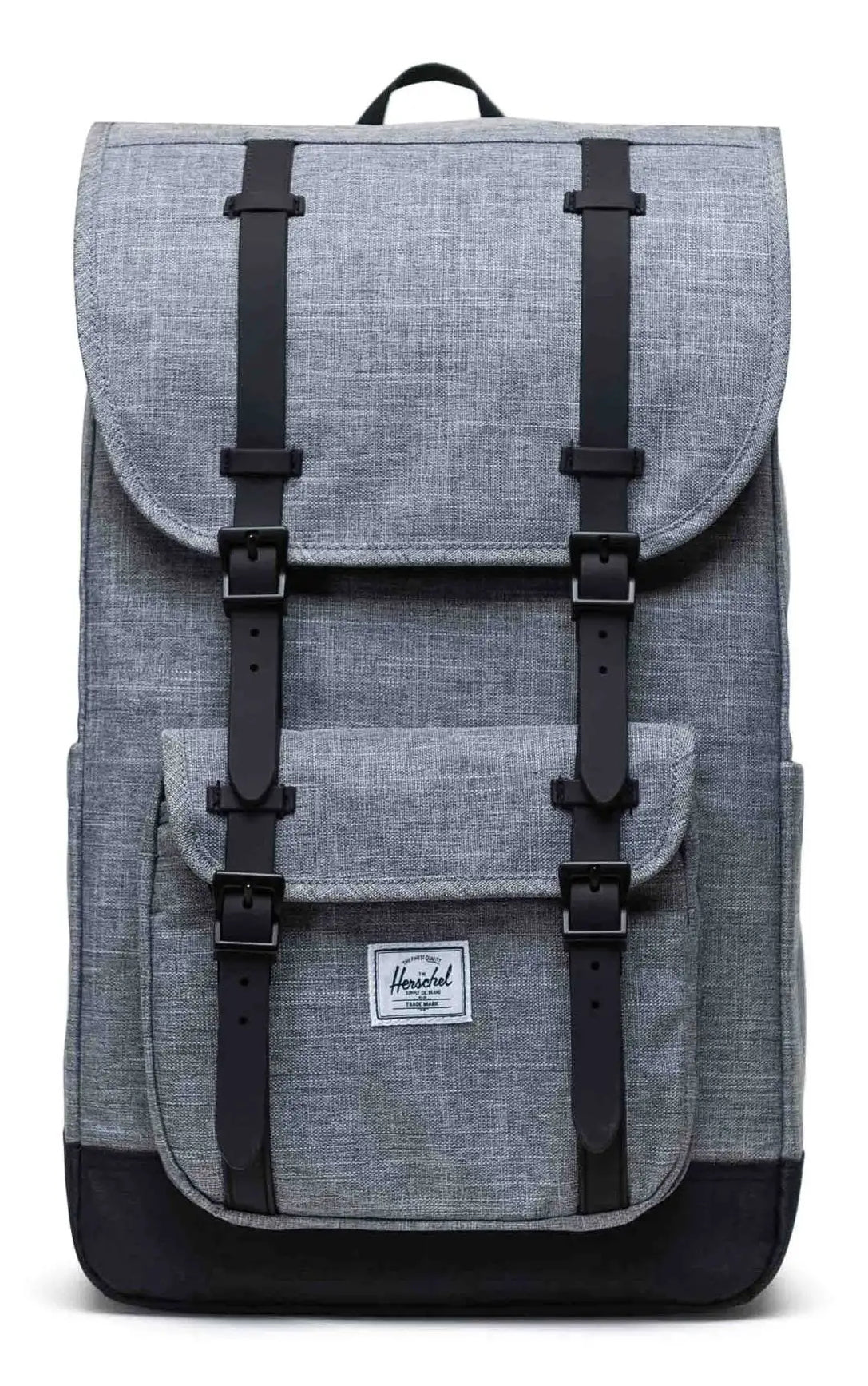 Herschel Little America – Freizeit-Rucksack – 30 l, recyceltes Material, grau