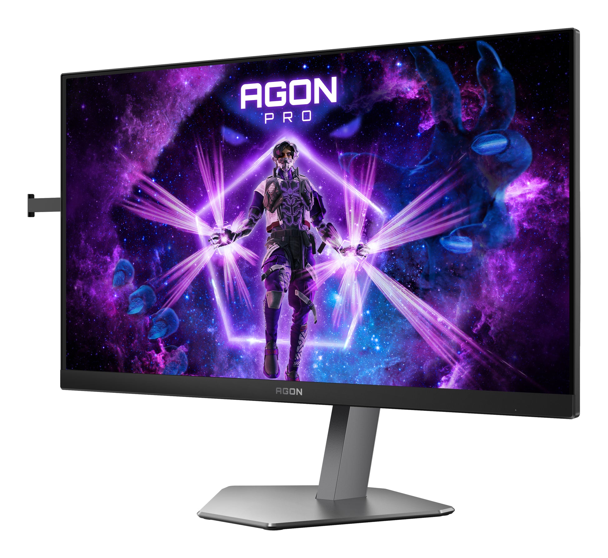 AOC AG246FK6 – Monitor, 24,1", TN, 610 Hz, 500 cd/m², Adaptive Sync, USB-C, USB-Hub, VESA 100 × 100, Schwarz