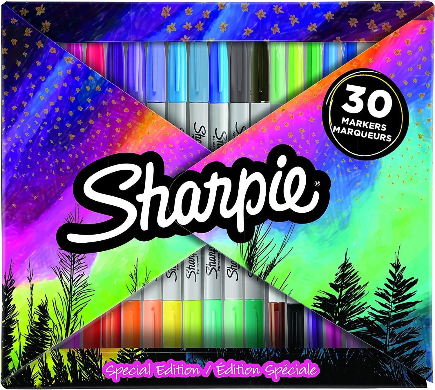 Sharpie Permanent Marker – sortiert, 30 Stück