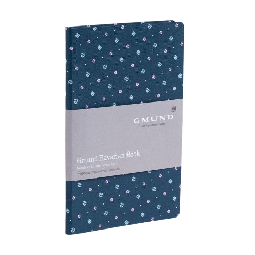 Gmund Bavarian Book – 13,5 × 20 cm, punktkariert, 112 Seiten