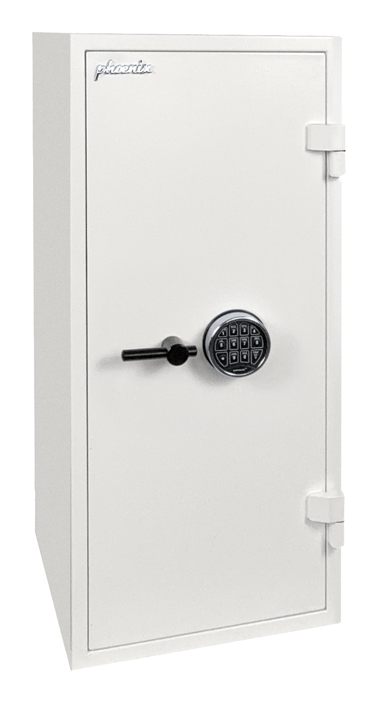Phoenix Safe Co. Phoenix Tresor Fortress SS1455E – Elektronikschloss – 95 l – Bodenmontage – Weiss