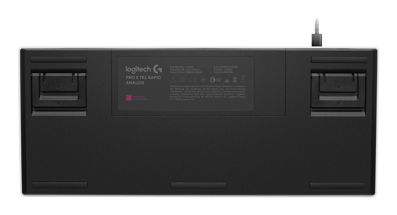 Logitech G PRO X TKL RAPID – Gaming-Tastatur TKL – Mechanisch, Beleuchtet – Kabelgebunden, USB-A – QWERTZ (CH)