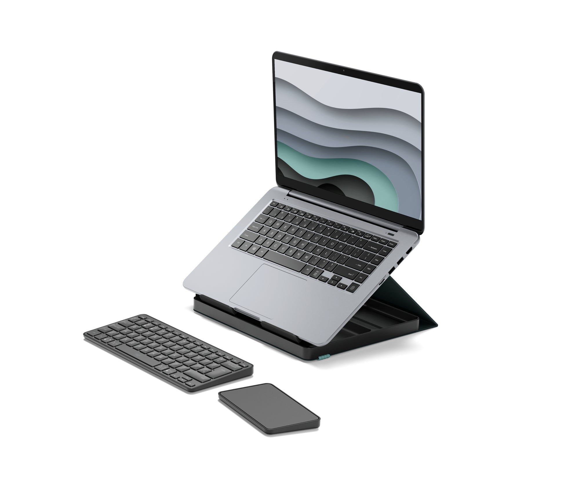 Logitech CASA POP-UP DESK CLASSIC CHIC UK-120 – Tastatur, UK-Layout (EN)