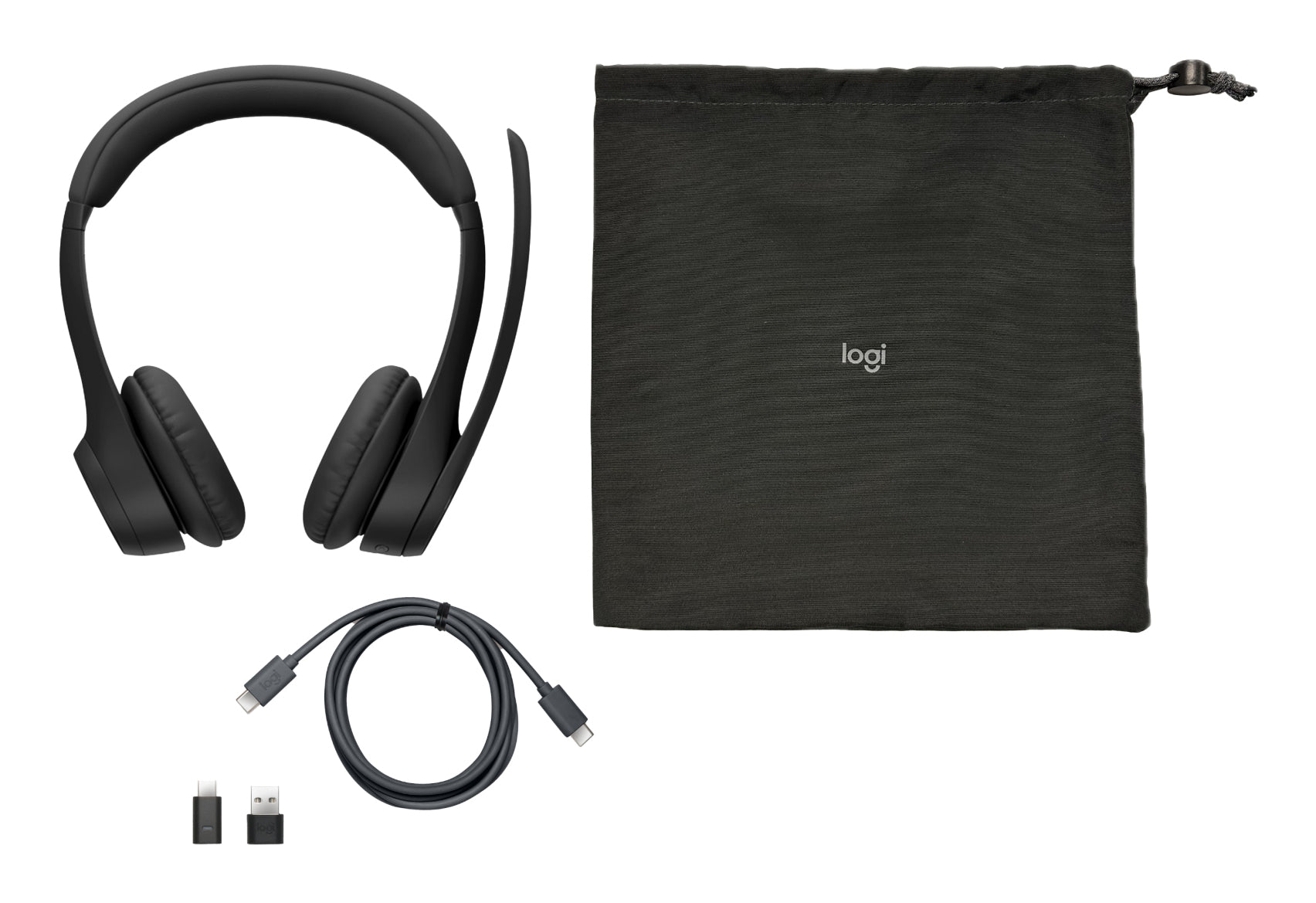Logitech Zone 305 – Headset – USB‑A – für Microsoft Teams – Schwarz