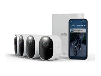 Arlo Ultra 3 4-CAM KIT Fisheye – 4K – 180° – WLAN – IP65
