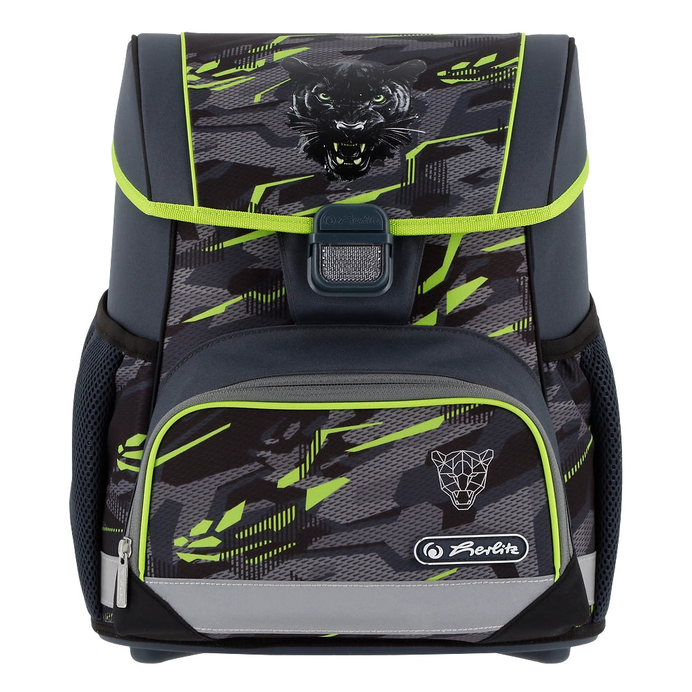 Herlitz Loop Plus – Schulrucksack, Wild Panther, 17 l, 37×22×31 cm